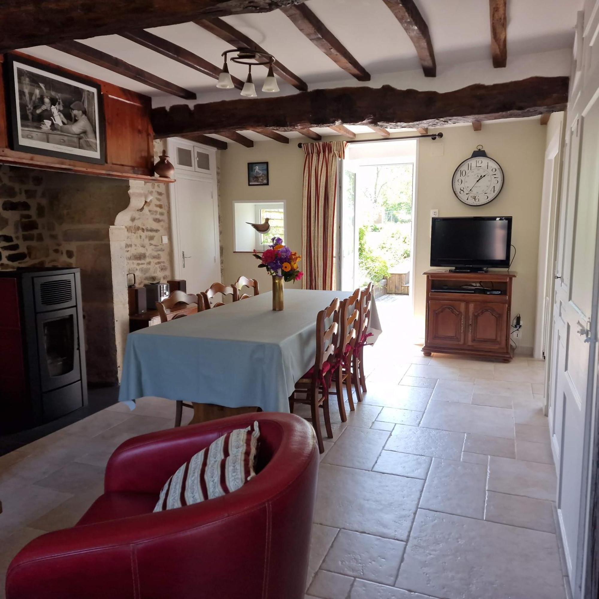 Le Dy En Fleurs Villa Saint-Maurice-en-Cotentin Eksteriør bilde