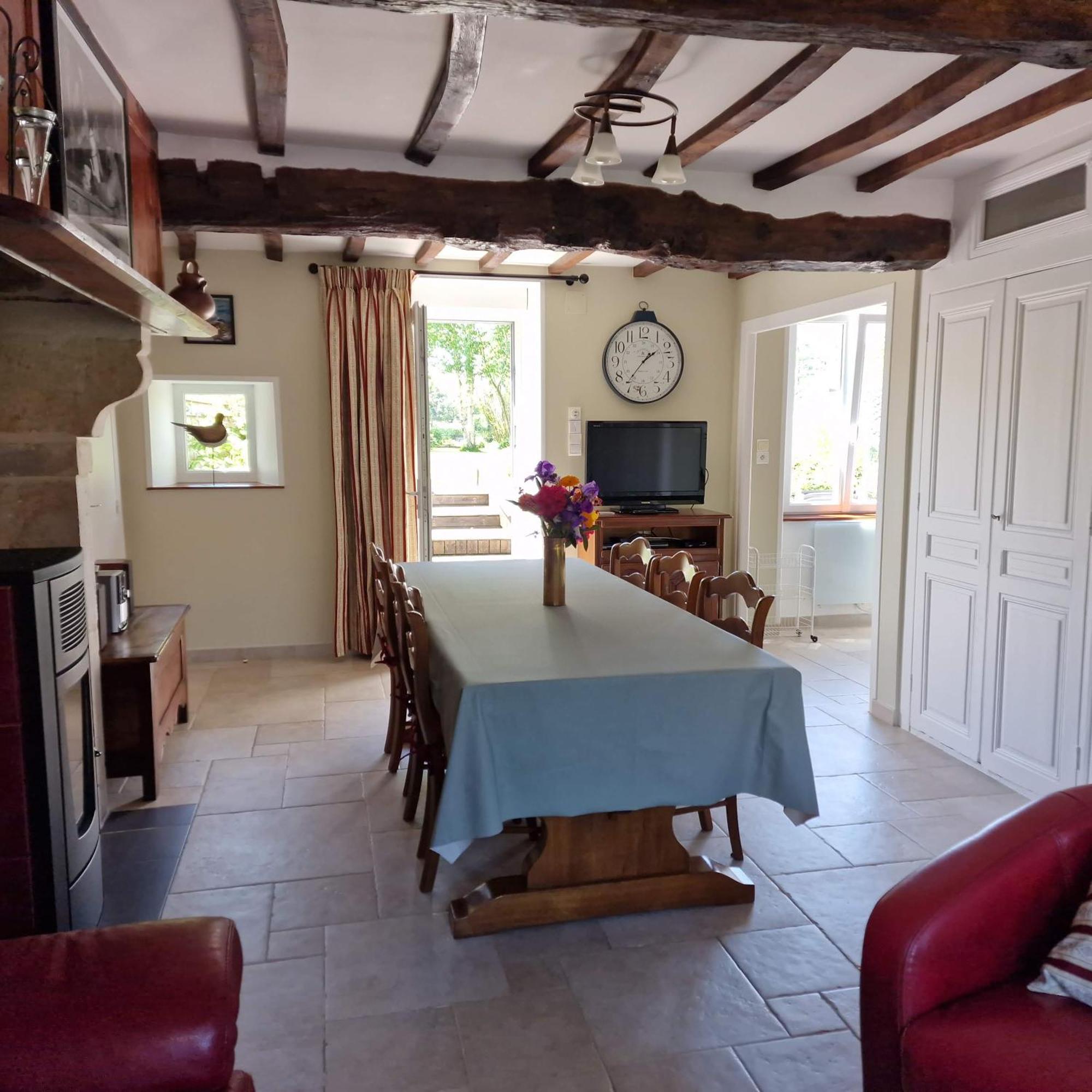 Le Dy En Fleurs Villa Saint-Maurice-en-Cotentin Eksteriør bilde